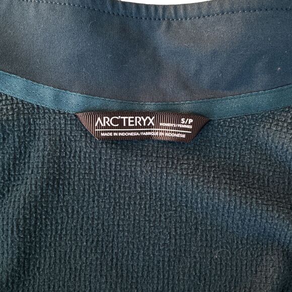 Arc'teryx Womens Delta LT Jacket Size S Aqua Waffle Knit Thermal Full Zip Sports - Picture 9 of 14